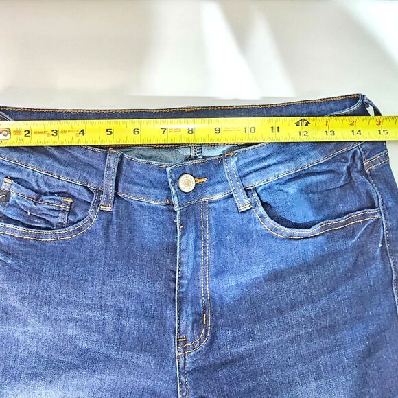 KanCan Estilo Jeans Stretch Skinny Dark Denim Women's Size 11/29 - Picture 4 of 13